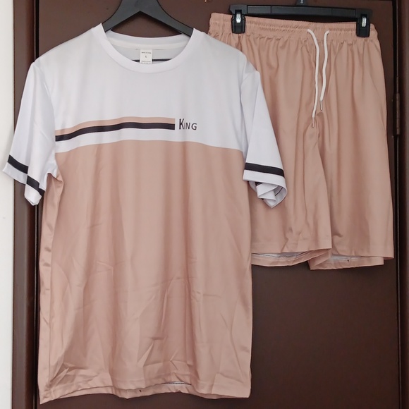 Shuicao Other - Men's White and Tan Jersey Shirt